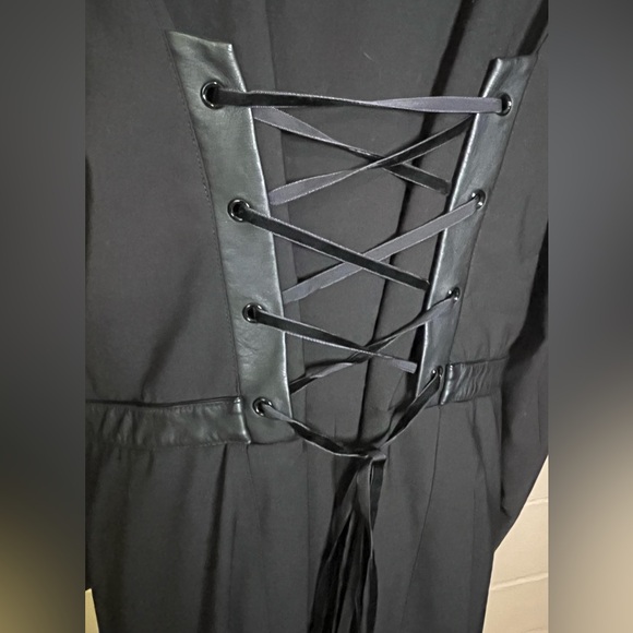 Torrid Black Trench Coat with Belted Waist - Picture 4 of 9